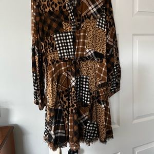 Patchwork dress L Women Cato